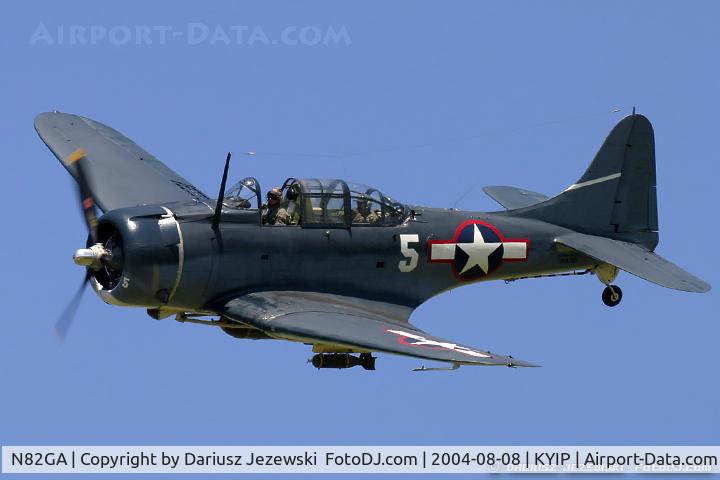 N82GA, Douglas SBD-5 Dauntless C/N 54532, Douglas SBD-5 Dauntless  C/N 54532, NL82GA