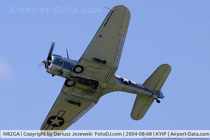 N82GA, Douglas SBD-5 Dauntless C/N 54532, Douglas SBD-5 Dauntless  C/N 54532, NL82GA