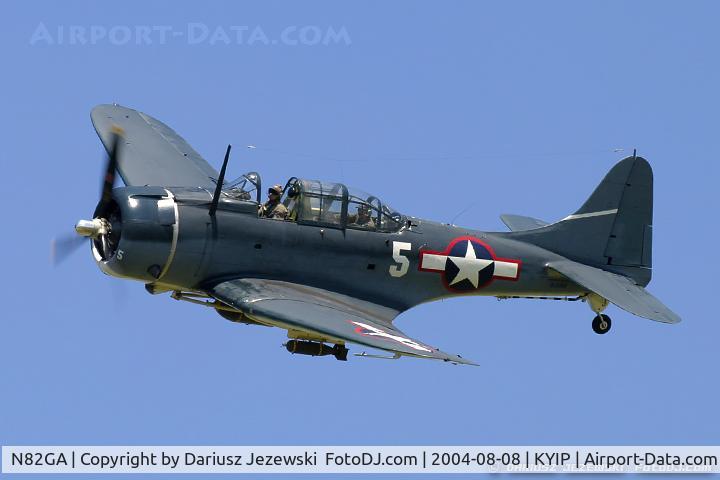 N82GA, Douglas SBD-5 Dauntless C/N 54532, Douglas SBD-5 Dauntless  C/N 54532, NL82GA