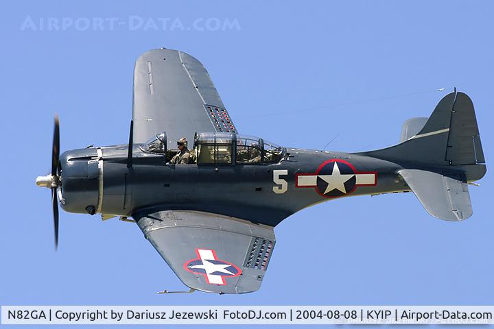 N82GA, Douglas SBD-5 Dauntless C/N 54532, Douglas SBD-5 Dauntless  C/N 54532, NL82GA