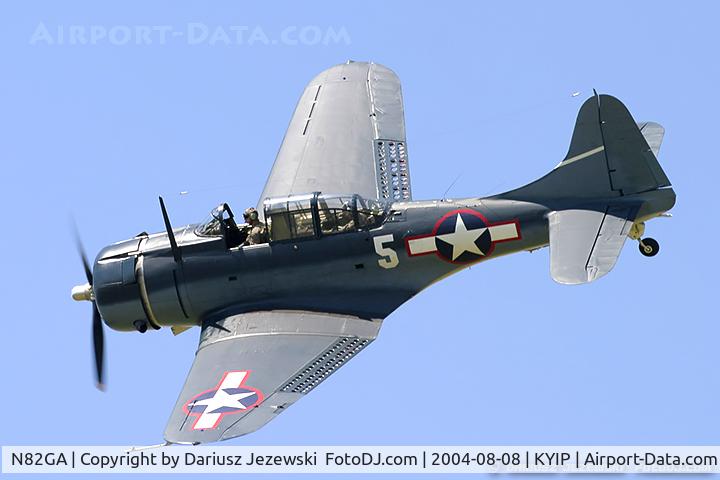 N82GA, Douglas SBD-5 Dauntless C/N 54532, Douglas SBD-5 Dauntless  C/N 54532, NL82GA