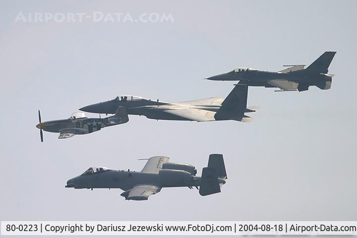 80-0223, 1980 Fairchild Republic A-10C Thunderbolt II C/N A10-0573, A-10A Thunderbolt 80-0223 FT from 75th FS 