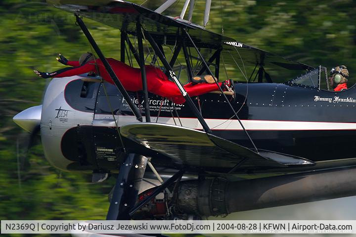 N2369Q, 1940 Waco UPF-7 C/N 5387, Waco UPF-7 C/N 5387 - Jimmy Franklin and his son Kyle, N2369Q