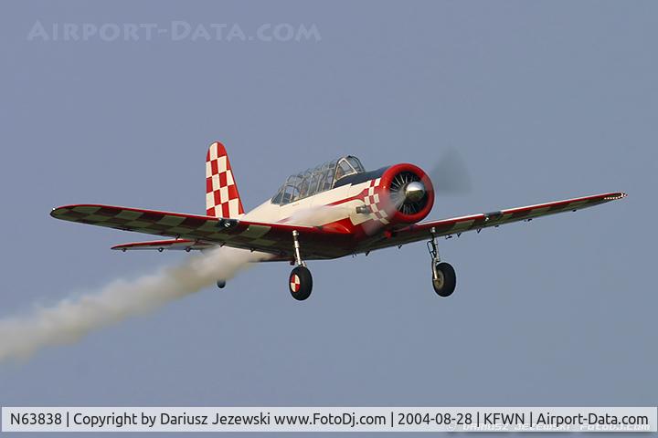 N63838, 1941 Consolidated Vultee BT-13A C/N 2276, Consolidated Vultee BT-13A Valiant C/N 2276, N63838