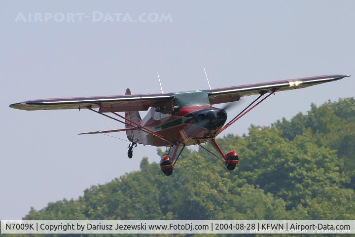 N7009K, 1950 Piper PA-20 Pacer C/N 20-115, Piper PA-20 Pacer  C/N 20-115, N7009K