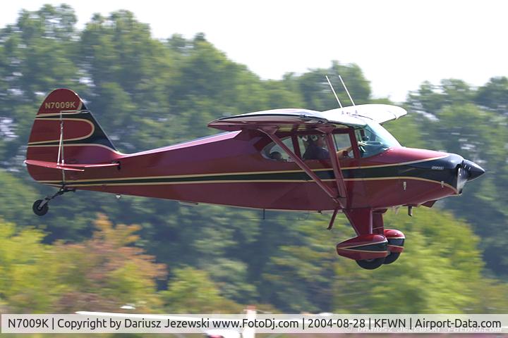 N7009K, 1950 Piper PA-20 Pacer C/N 20-115, Piper PA-20 Pacer  C/N 20-115, N7009K