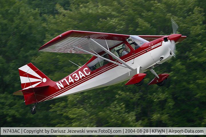 N743AC, 1995 American Champion 8KCAB Decathlon C/N 753-95, American Champion 8KCAB Super Decathlon  C/N 753-95, N743AC