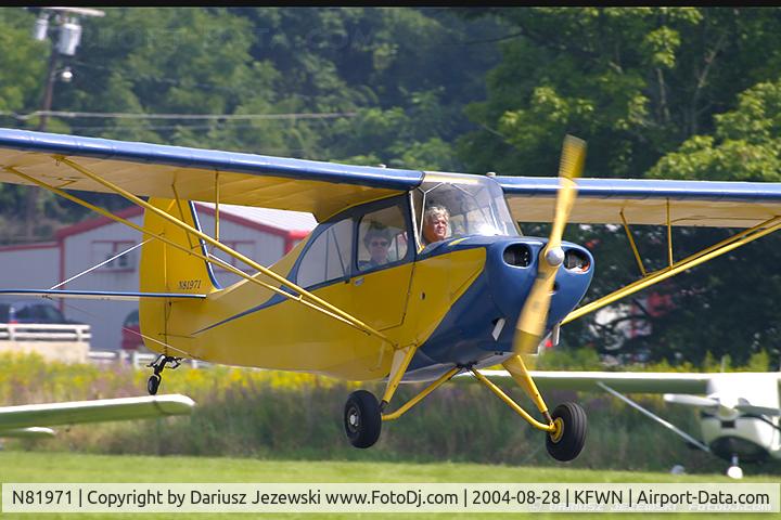 N81971, 1946 Aeronca 7AC Champion C/N 7AC-4399, Aeronca 7AC Champion  C/N 7AC-4399, N81971