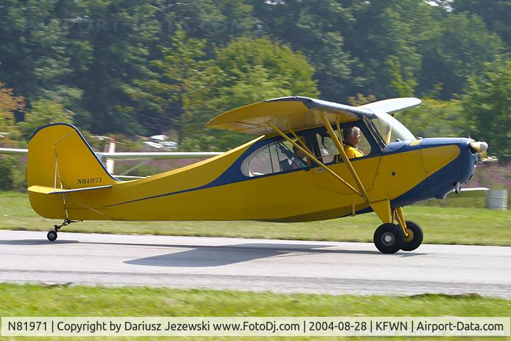 N81971, 1946 Aeronca 7AC Champion C/N 7AC-4399, Aeronca 7AC Champion  C/N 7AC-4399, N81971