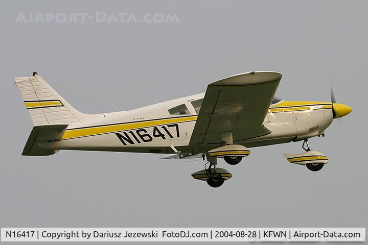 N16417, 1973 Piper PA-28-180 C/N 28-7305249, Piper PA-28-180 Cherokee  C/N 28-7305249, N16417
