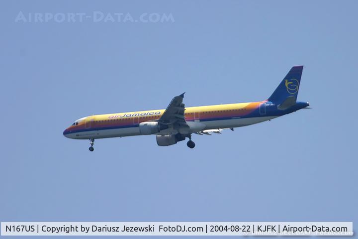 N167US, 2001 Airbus A321-211 C/N 1442, Airbus A321-211 - American Airlines  C/N 1442, N167US