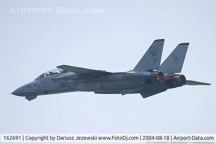 162691, Grumman F-14A Tomcat C/N 537, F-14B Tomcat 162691 AD-102 from VF-101 