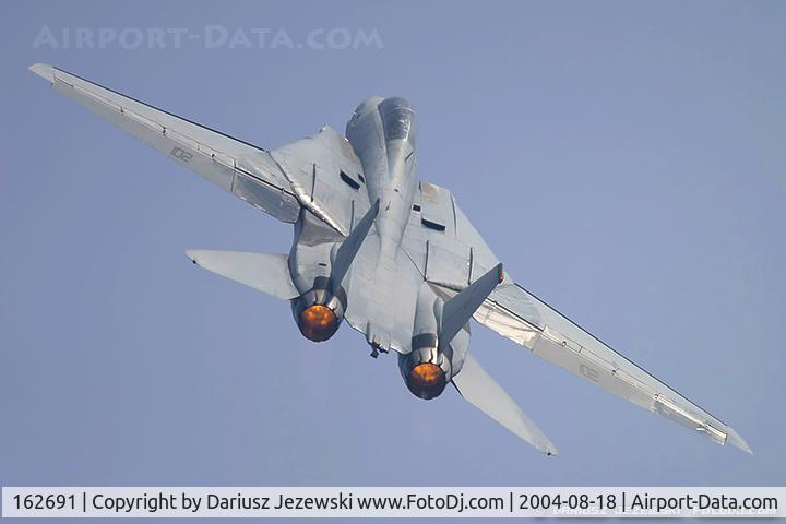 162691, Grumman F-14A Tomcat C/N 537, F-14B Tomcat 162691 AD-102 from VF-101 