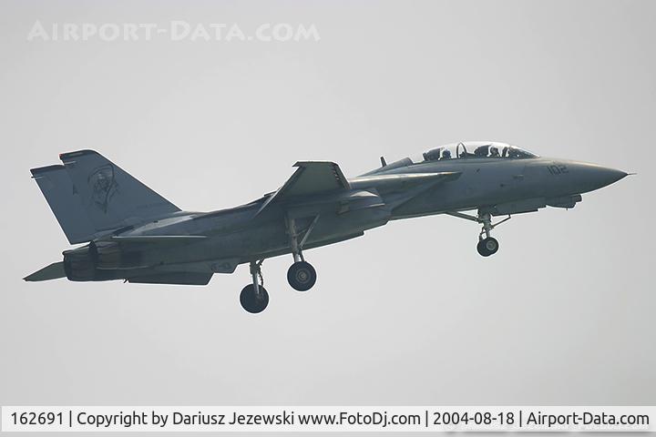 162691, Grumman F-14A Tomcat C/N 537, F-14B Tomcat 162691 AD-102 from VF-101 
