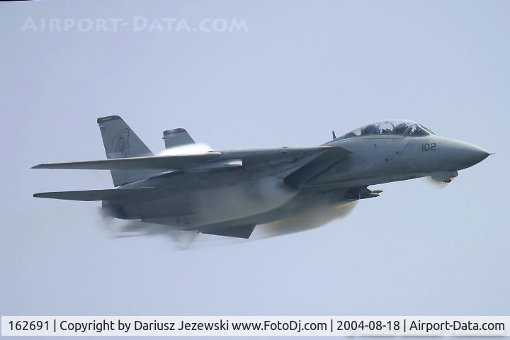 162691, Grumman F-14A Tomcat C/N 537, F-14B Tomcat 162691 AD-102 from VF-101 