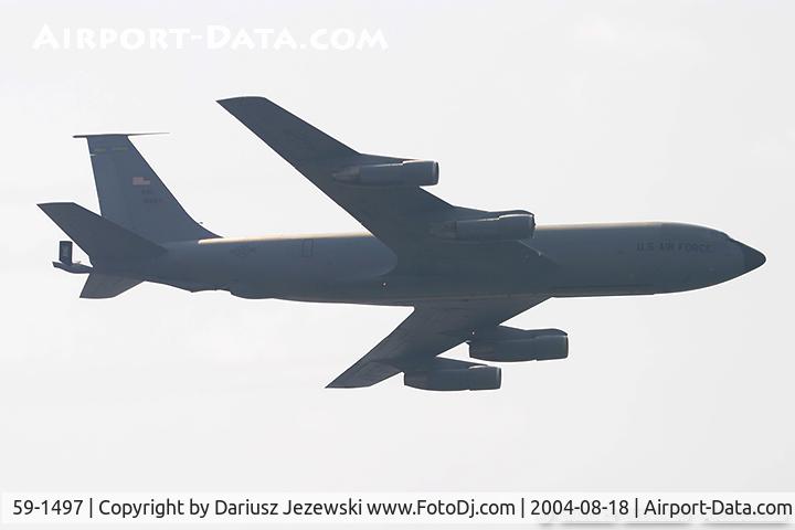 59-1497, 1959 Boeing KC-135E Stratotanker C/N 17985, KC-135E Stratotanker 59-1497  from 150th ARS 