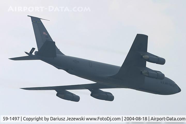 59-1497, 1959 Boeing KC-135E Stratotanker C/N 17985, KC-135E Stratotanker 59-1497  from 150th ARS 
