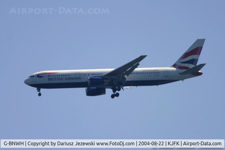 G-BNWH, 1990 Boeing 767-336 C/N 24340, Boeing 767-336/ER - British Airways  C/N 24340, G-BNWH