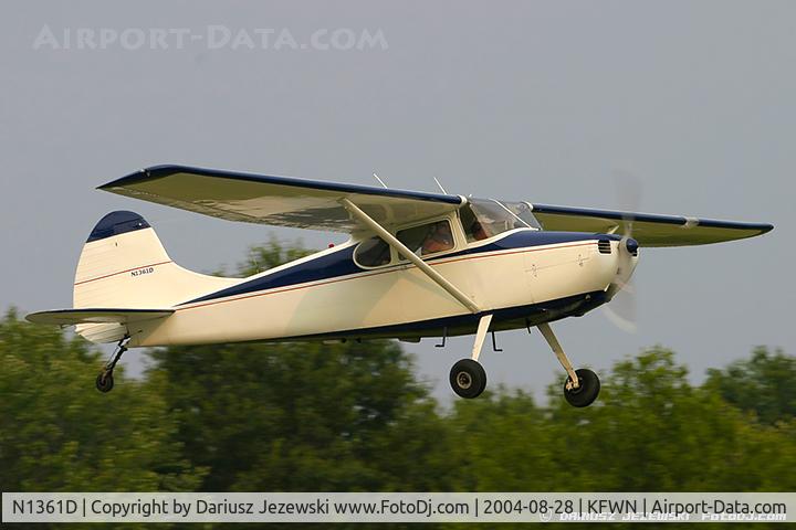 N1361D, 1951 Cessna 170A C/N 20107, Cessna 170A  C/N 20107, N1361D