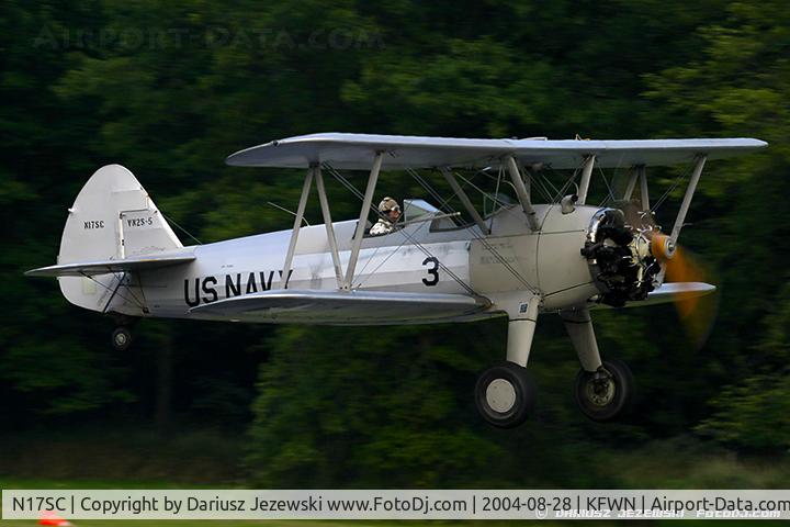 N17SC, 1945 Boeing A75N1(PT17) C/N 75-3377, Boeing A75N1(PT17) Stearman  C/N 75-3377, N17SC