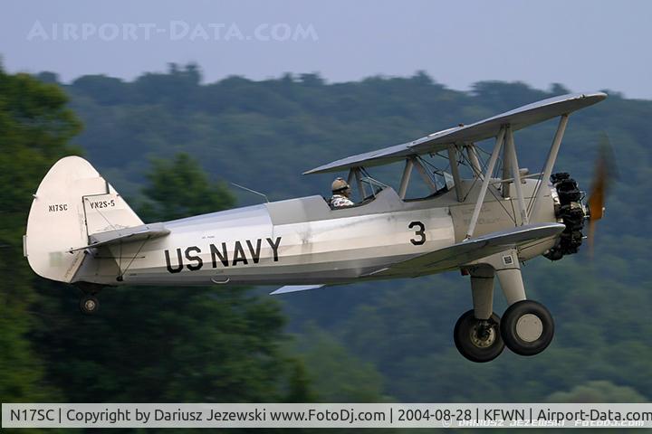 N17SC, 1945 Boeing A75N1(PT17) C/N 75-3377, Boeing A75N1(PT17) Stearman  C/N 75-3377, N17SC