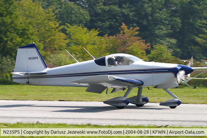 N235PS, 1995 Vans RV-6A C/N 22682, Vans RV-6A  C/N 22682, N235PS