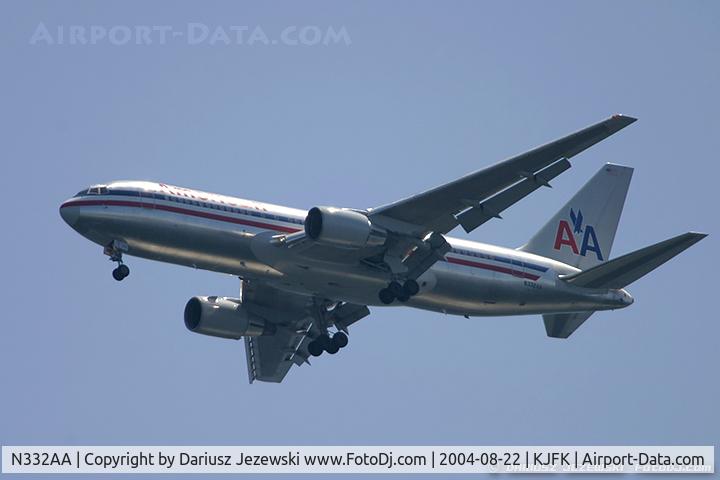 N332AA, 1987 Boeing 767-223 C/N 22331, Boeing 767-223/ER - American Airlines  C/N 22331, N332AA