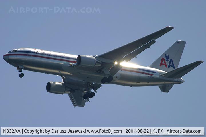 N332AA, 1987 Boeing 767-223 C/N 22331, Boeing 767-223/ER - American Airlines  C/N 22331, N332AA