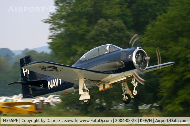 N555PF, 1954 North American T-28B Trojan C/N 200-336 (138265), North American T-28B Trojan  C/N 138265, N555PF