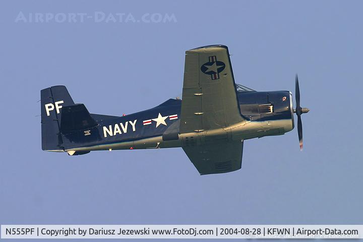 N555PF, 1954 North American T-28B Trojan C/N 200-336 (138265), North American T-28B Trojan  C/N 138265, N555PF