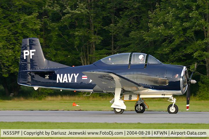 N555PF, 1954 North American T-28B Trojan C/N 200-336 (138265), North American T-28B Trojan  C/N 138265, N555PF