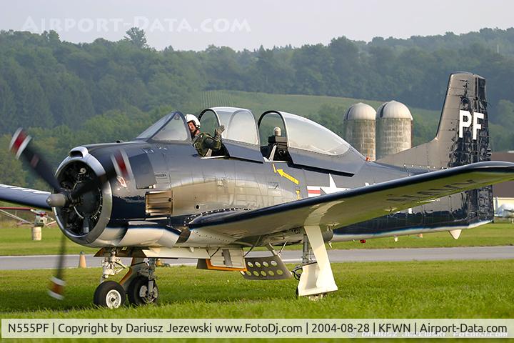 N555PF, 1954 North American T-28B Trojan C/N 200-336 (138265), North American T-28B Trojan  C/N 138265, N555PF