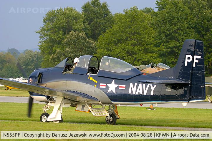 N555PF, 1954 North American T-28B Trojan C/N 200-336 (138265), North American T-28B Trojan  C/N 138265, N555PF