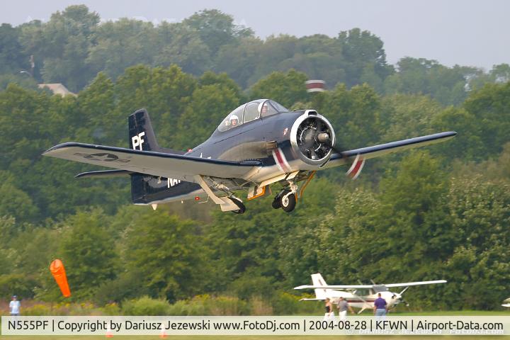 N555PF, 1954 North American T-28B Trojan C/N 200-336 (138265), North American T-28B Trojan  C/N 138265, N555PF