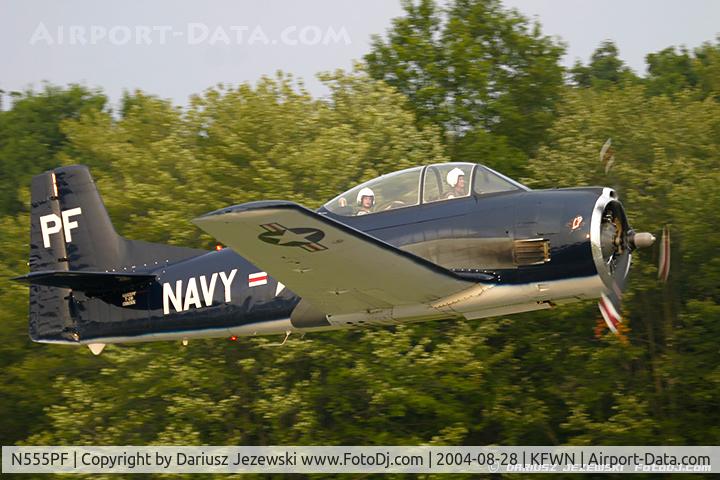 N555PF, 1954 North American T-28B Trojan C/N 200-336 (138265), North American T-28B Trojan  C/N 138265, N555PF