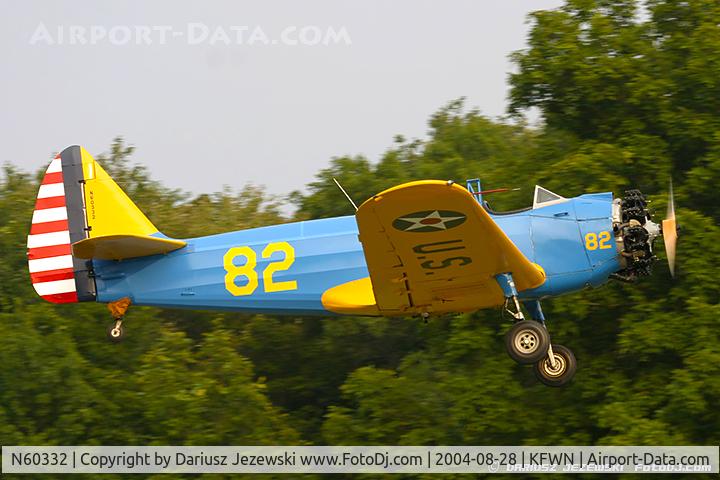 N60332, 1946 Fairchild (St. Louis) PT-23A Cornell (M-62C) C/N 225SL, Fairchild  PT-23A Cornell (M-62C)  C/N 225SL, N60332