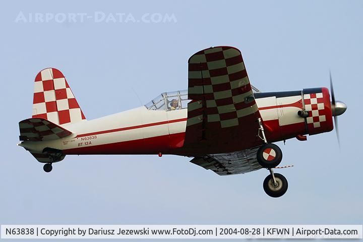 N63838, 1941 Consolidated Vultee BT-13A C/N 2276, Consolidated Vultee BT-13A Valiant  C/N 2276, N63838