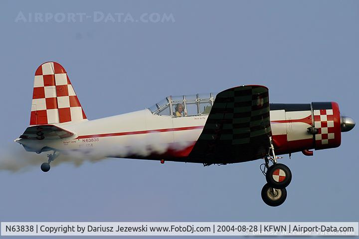 N63838, 1941 Consolidated Vultee BT-13A C/N 2276, Consolidated Vultee BT-13A Valiant  C/N 2276, N63838