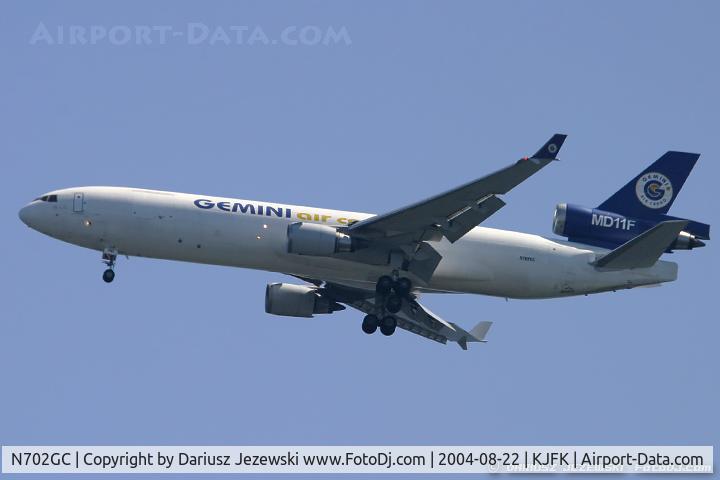 N702GC, 1991 McDonnell Douglas MD-11F C/N 48435, McDonnell Douglas MD-11(F) - Gemini Air Cargo (Cargoitalia)   C/N 48435, N702GC