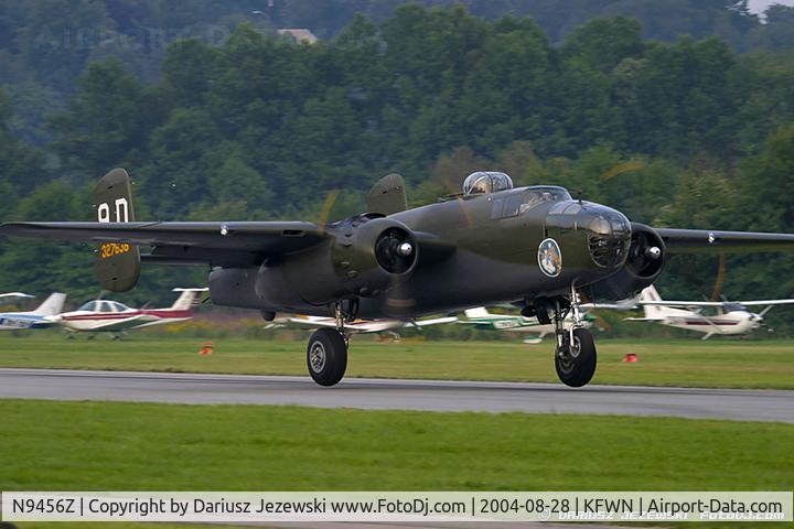 N9456Z, 1943 North American TB-25N Mitchell C/N 108-33214, North American TB-25N Mitchell 