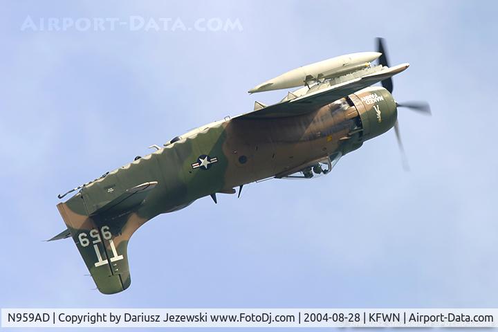 N959AD, Douglas A-1D Skyraider (AD-4NA) C/N 7759, Douglas AD-4NA (A-1D) Skyraider  C/N 7759, N959AD