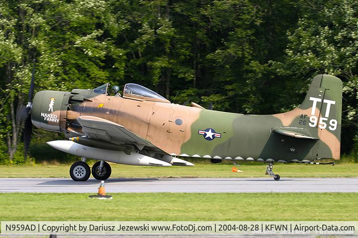N959AD, Douglas A-1D Skyraider (AD-4NA) C/N 7759, Douglas AD-4NA (A-1D) Skyraider  C/N 7759, N959AD