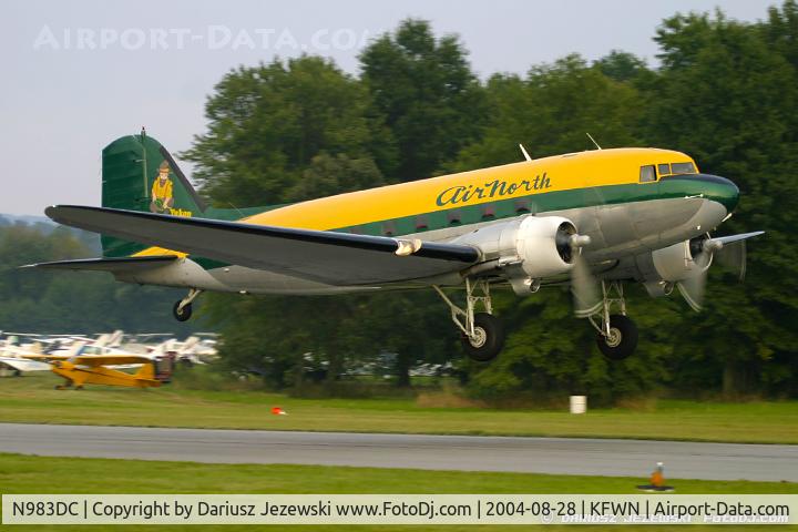 N983DC, 1942 Douglas DC3C-S1C3G (C-47A) C/N 12267, Douglas DC-3C-S1C3G 