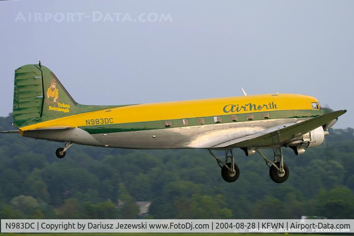 N983DC, 1942 Douglas DC3C-S1C3G (C-47A) C/N 12267, Douglas DC-3C-S1C3G 
