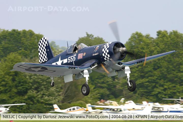 N83JC, 1943 Goodyear FG-1D Corsair C/N 67089, Goodyear FG-1D Corsair 