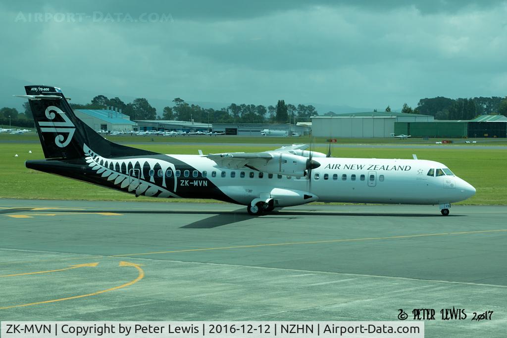 ZK-MVN, 2016 ATR 72-600 C/N 1353, Mount Cook Airline Ltd., Christchurch