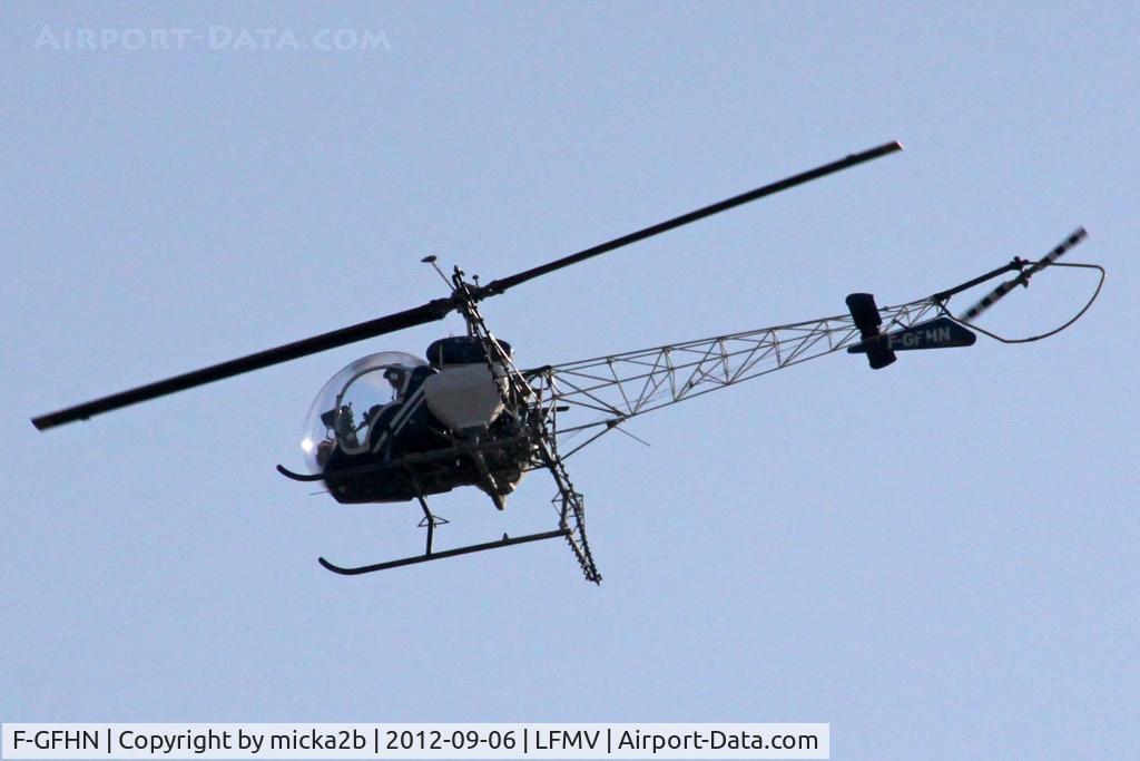 F-GFHN, Bell 47G-2 C/N 1489, In flight