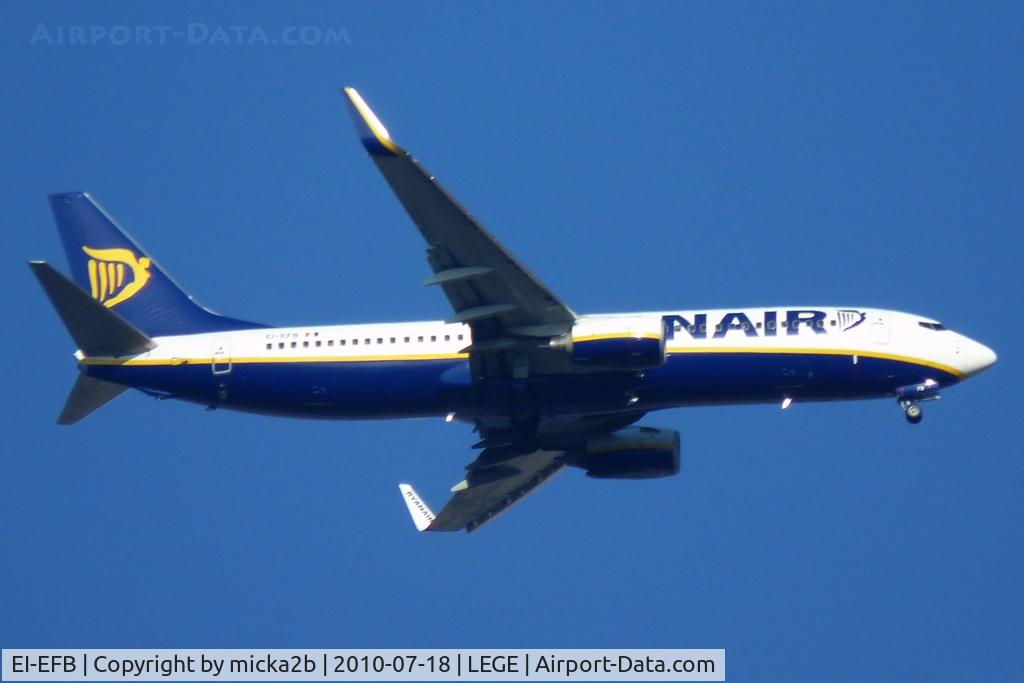 EI-EFB, 2009 Boeing 737-8AS C/N 37532, Landing