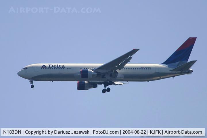 N183DN, 1993 Boeing 767-332 C/N 27110, Boeing 767-332/ER - Delta Air Lines  C/N , N163DN