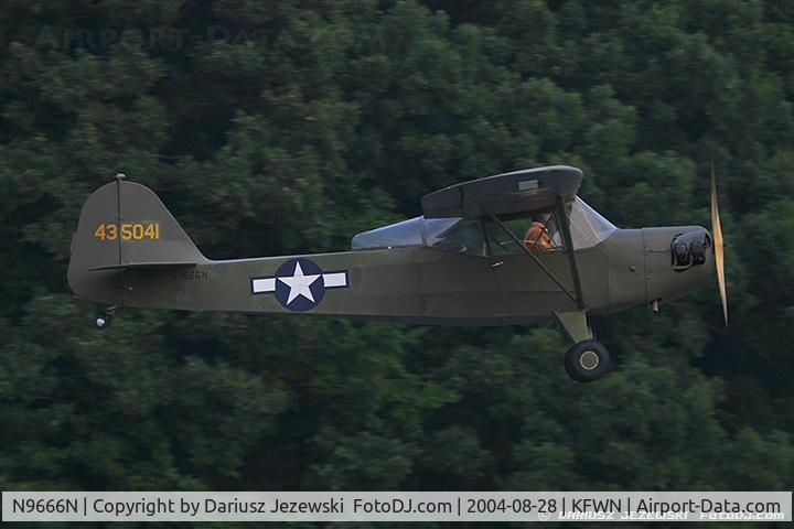 N9666N, 1942 Taylorcraft DC-65 C/N L-5041, Taylorcraft DC-65  C/N L-5041, N9666N